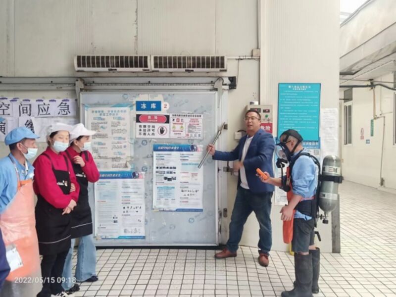 2022.5.15有限空間應(yīng)急演練與培訓(xùn)